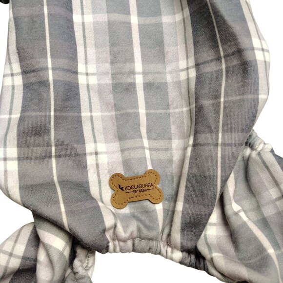 Koolaburra By UGG Xander Large Dog Pajamas With Green Plaid Design - Picture 4 of 9